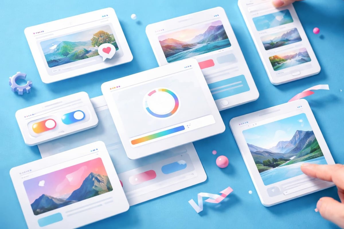 Animation types for web illustrations