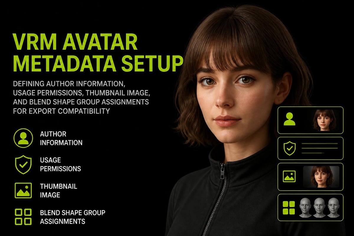 VRM metadata configuration