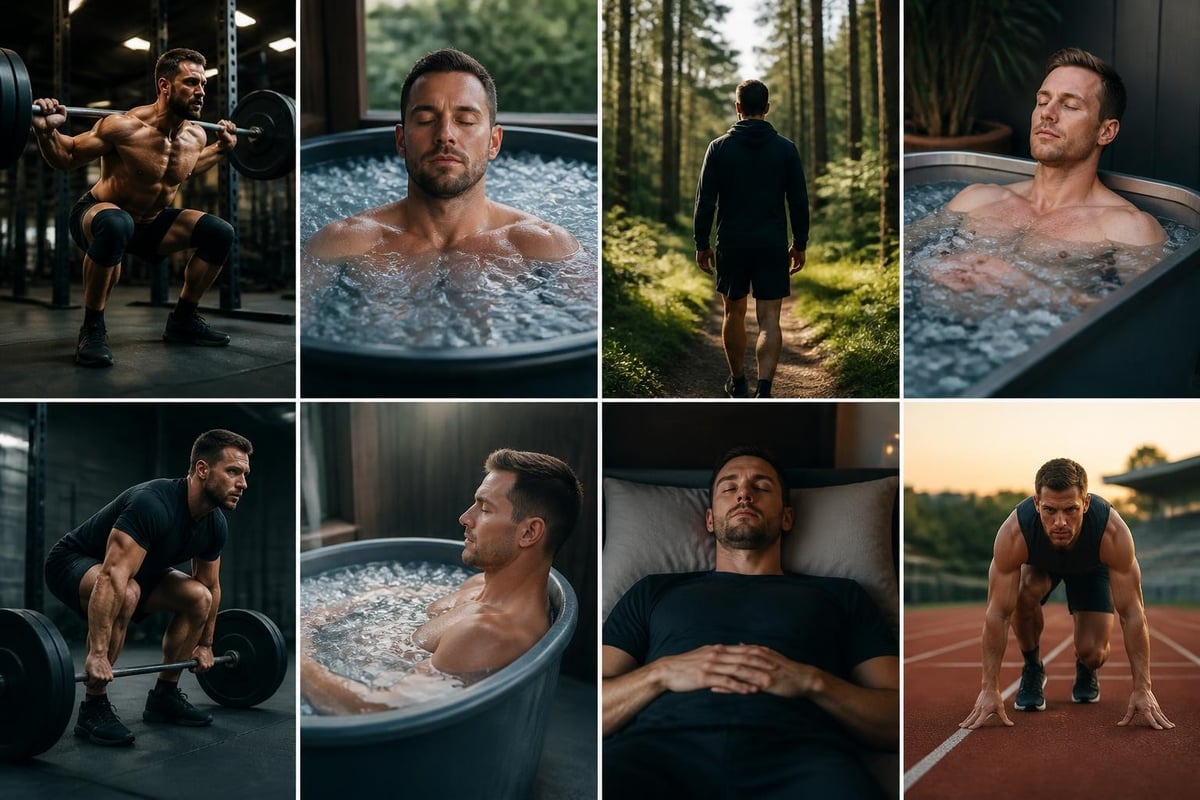 Weekly cold plunge schedule