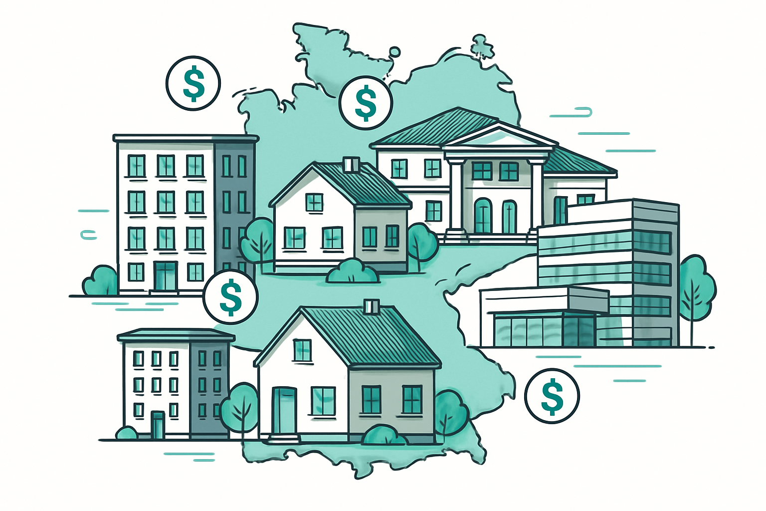 Immobilienpreise nach Immobilienarten und Segmenten