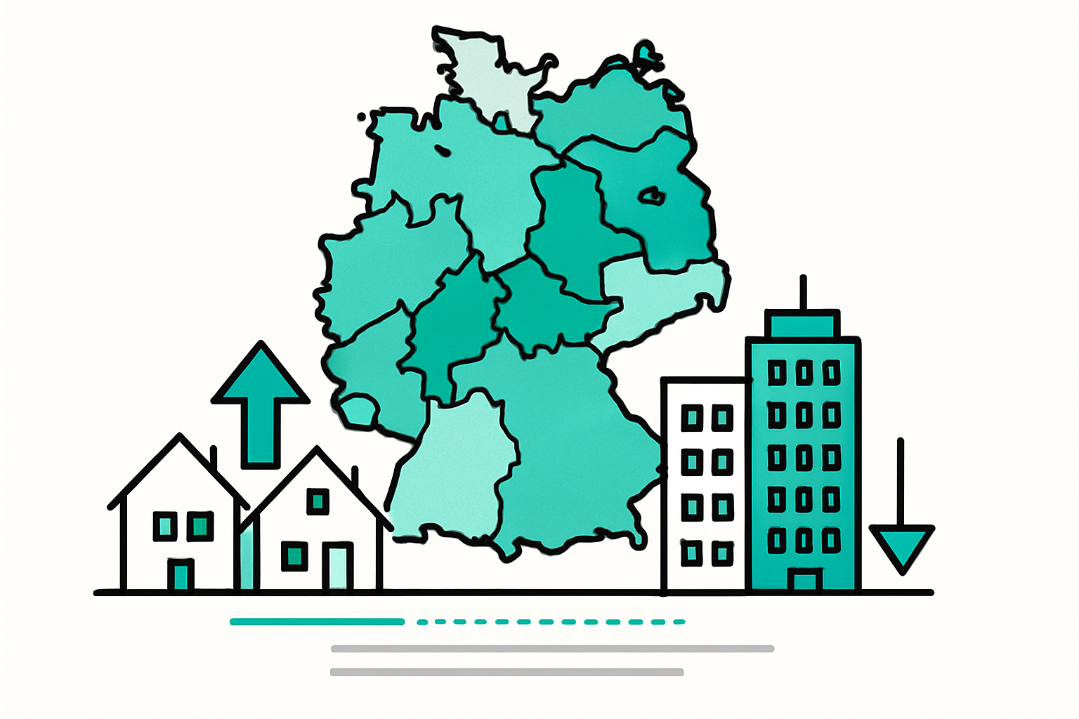 Aktuelle Entwicklung der deutschen Immobilienpreise 2024/2025