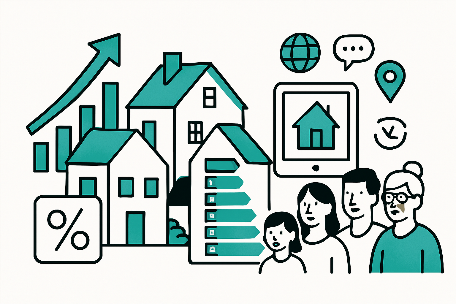 Die wichtigsten Einflussfaktoren auf die Immobilienpreise 2025