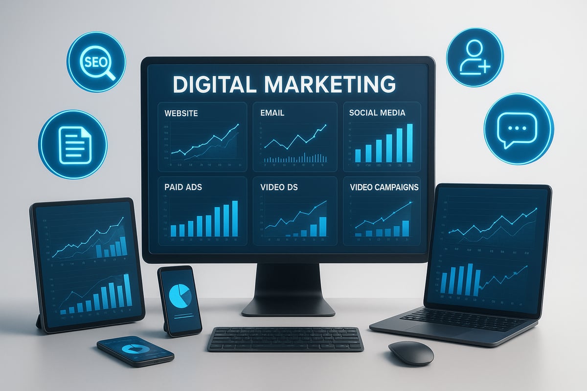 Digital Marketing Is What: Guide to Success in 2026 4 Core Types and Channels of Digital Marketing
