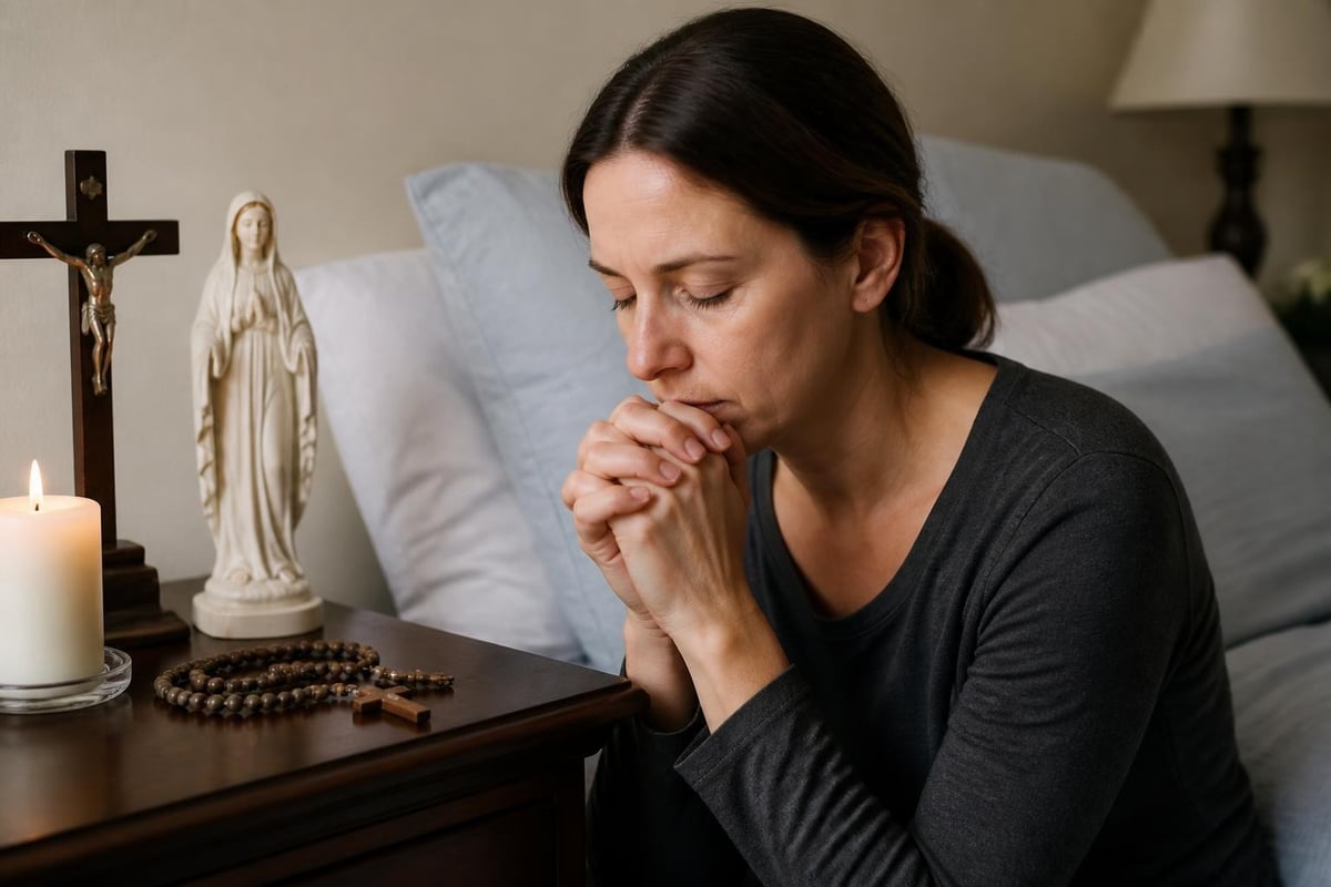 Catholic novena prayer structure