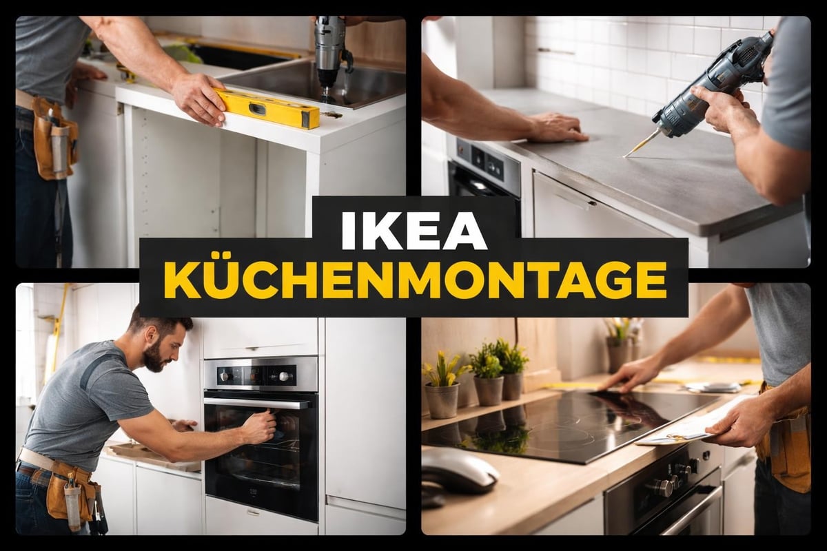 IKEA Küchenmontage Prozess