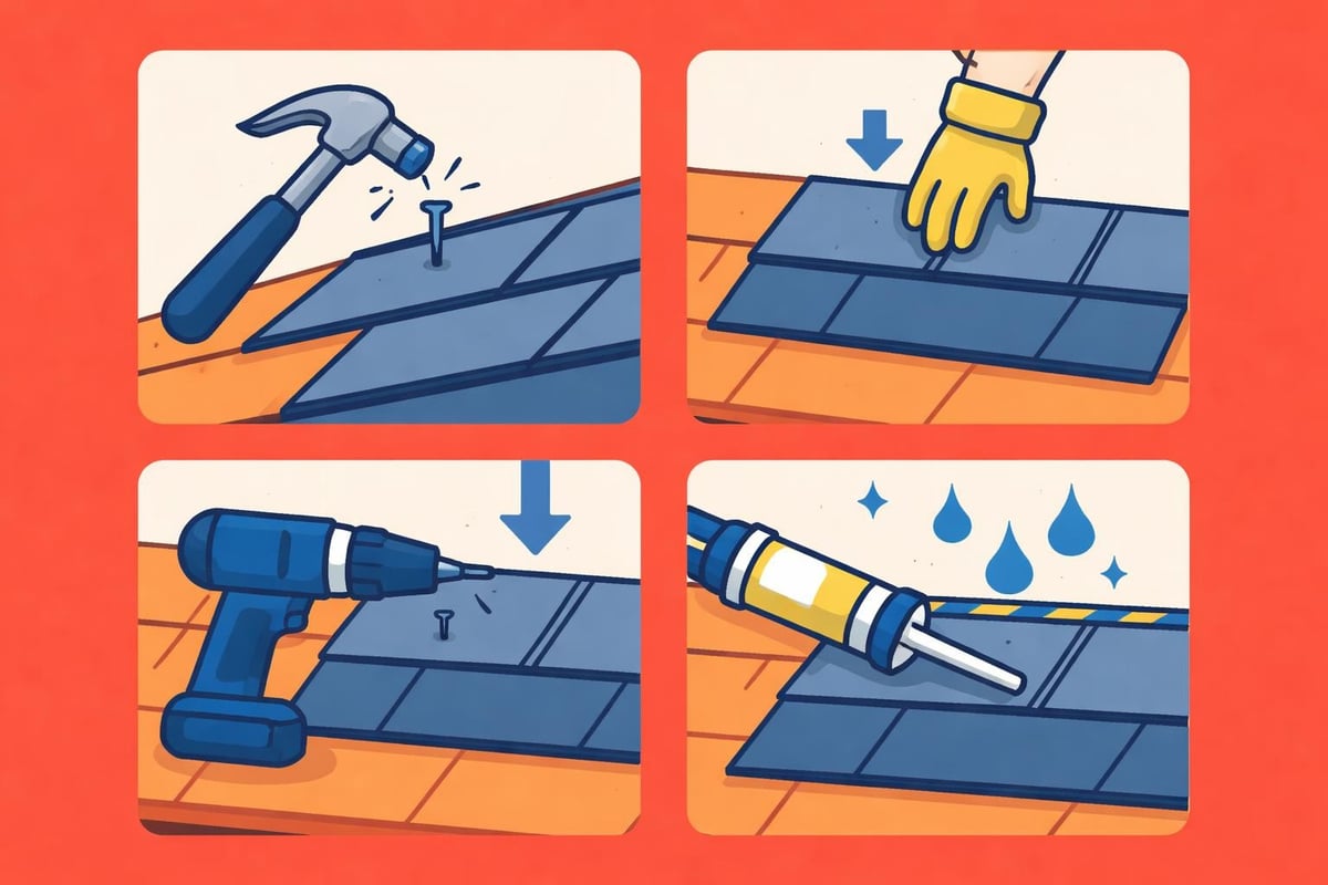 Shingle replacement process