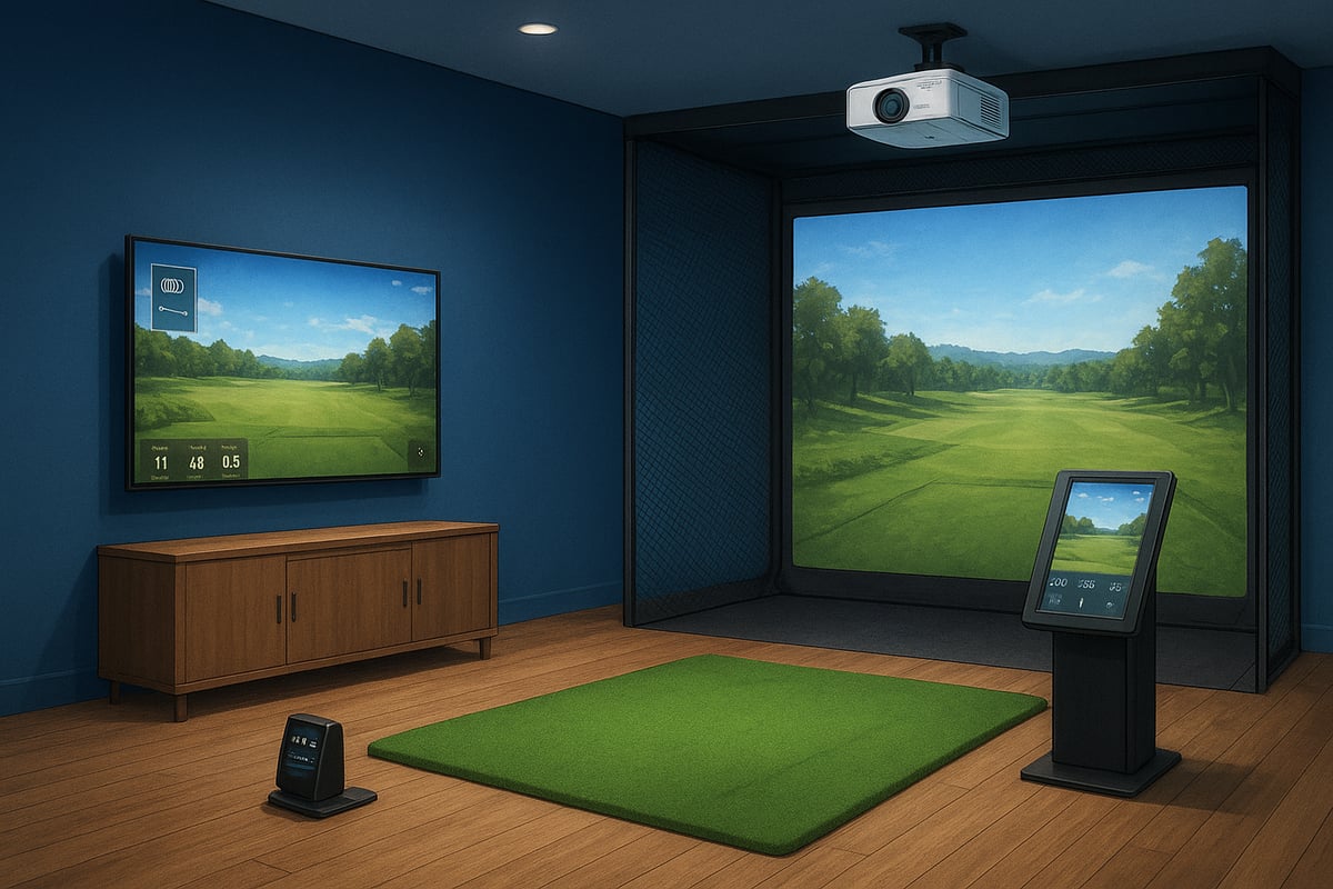 Core Components of a Home Golf Simulator Setup