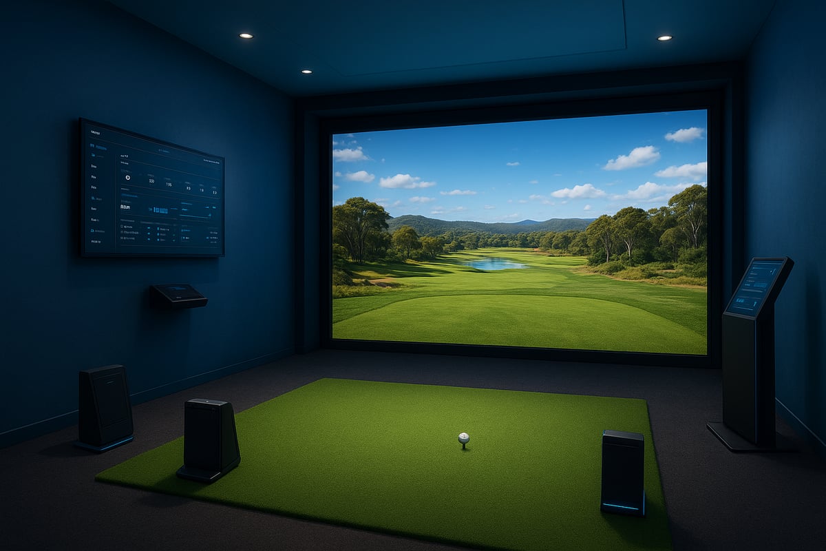 Golf Simulator Technology: Launch Monitors, Software & Integration