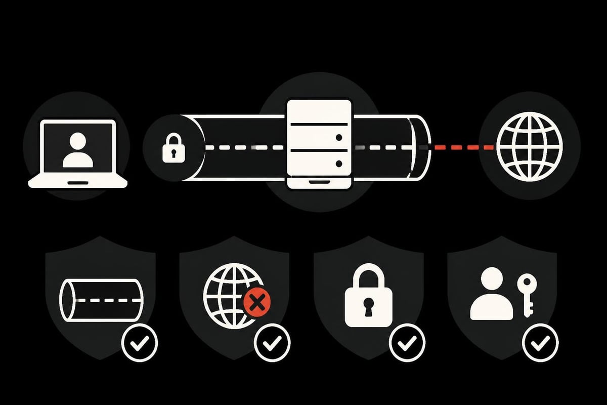 SSH SOCKS5 proxy security