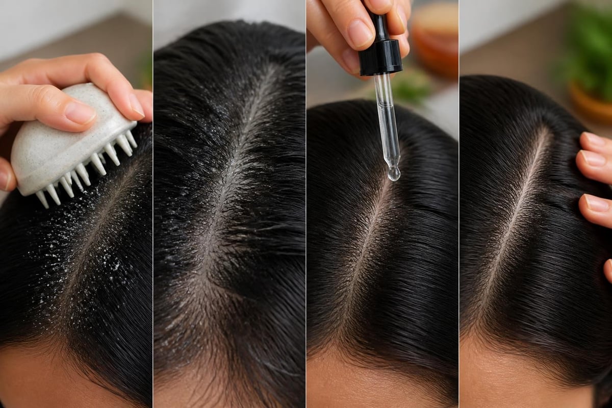 Scalp exfoliation process