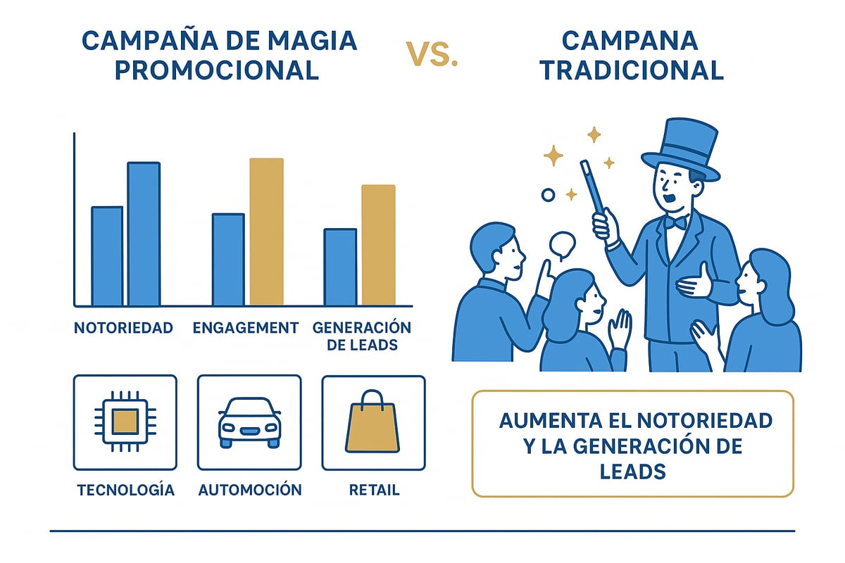 Ejemplos Reales y Casos de Éxito en Magia Promocional