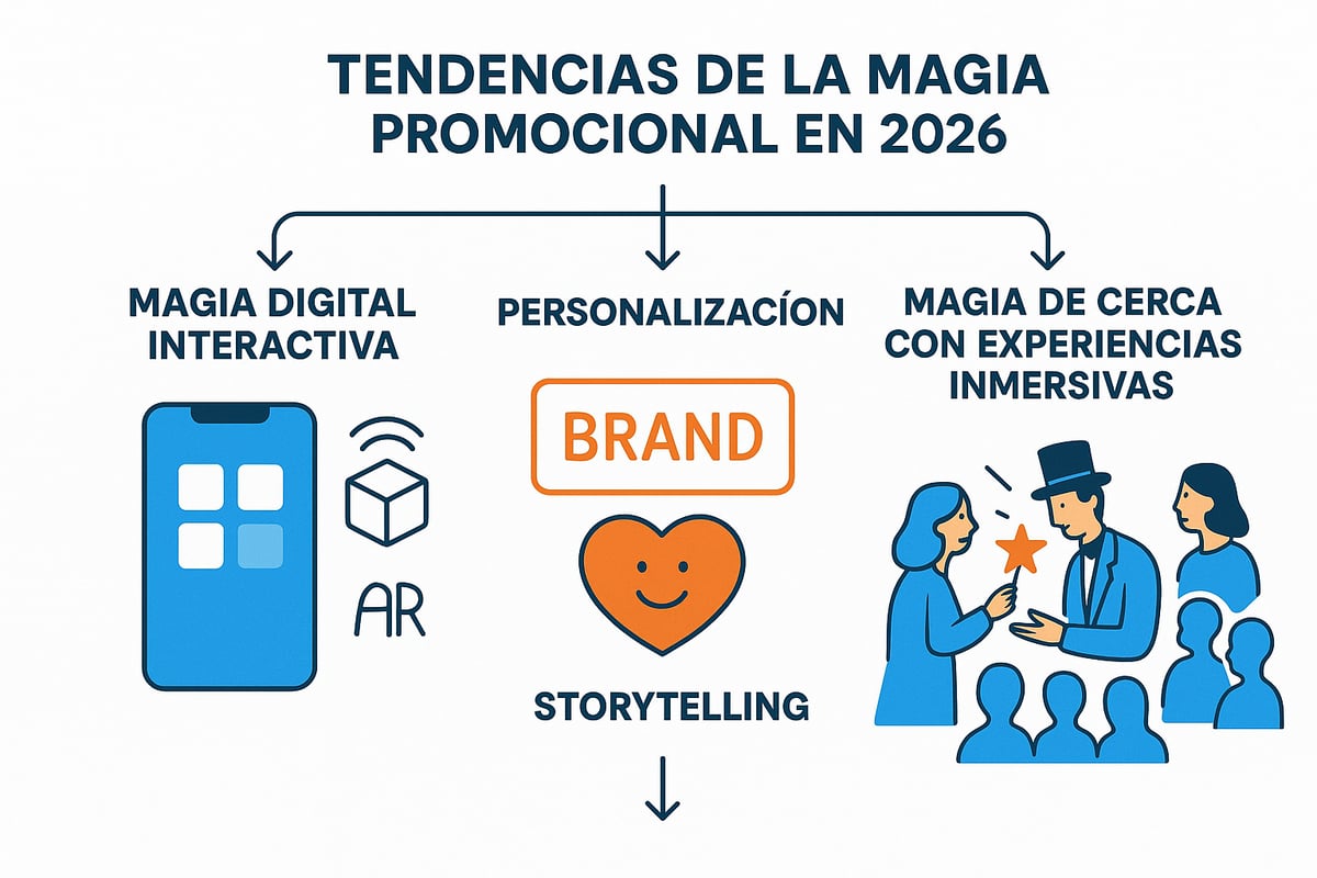 Tendencias y Formatos Innovadores en Magia Promocional para 2026