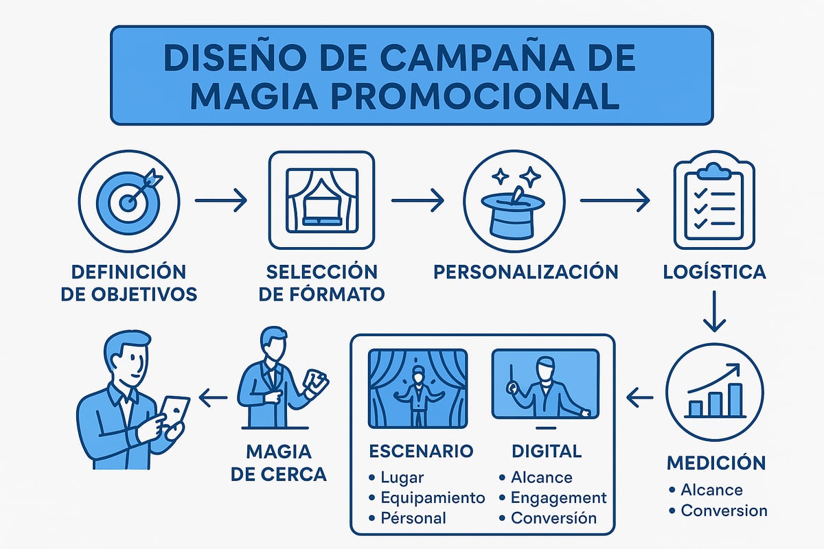 Paso a Paso: Cómo Diseñar una Campaña de Magia Promocional Exitosa