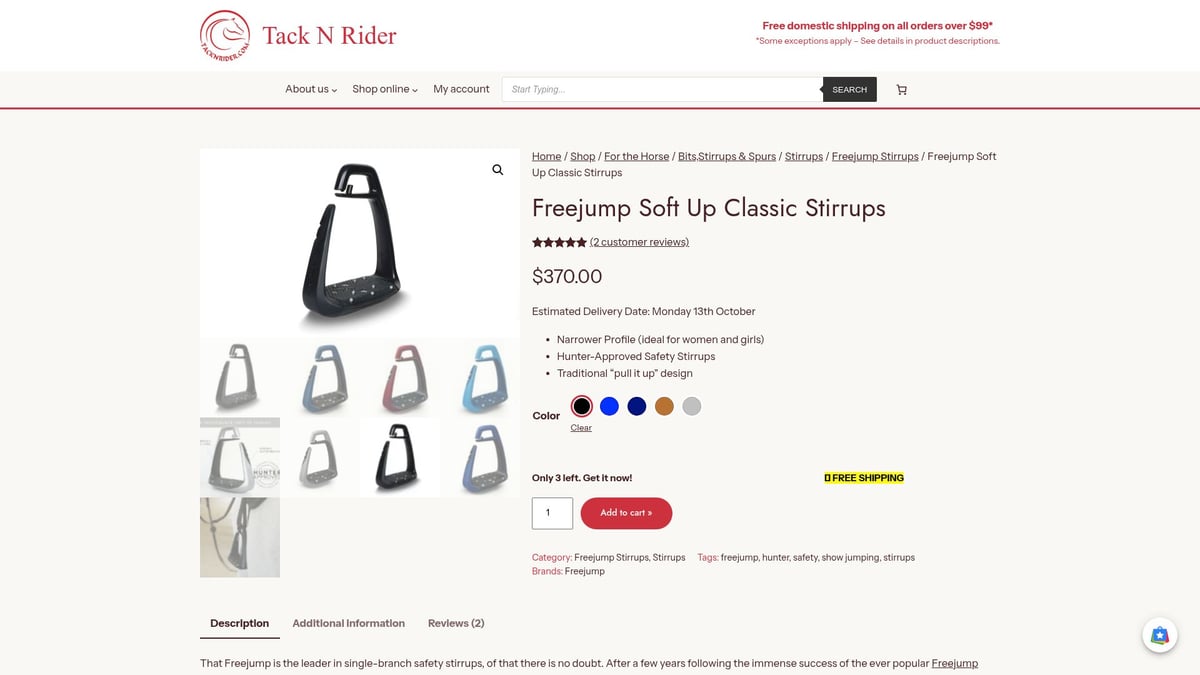 7 Best Stirrups for Riders in 2025 - Freejump Soft Up Classic Stirrups
