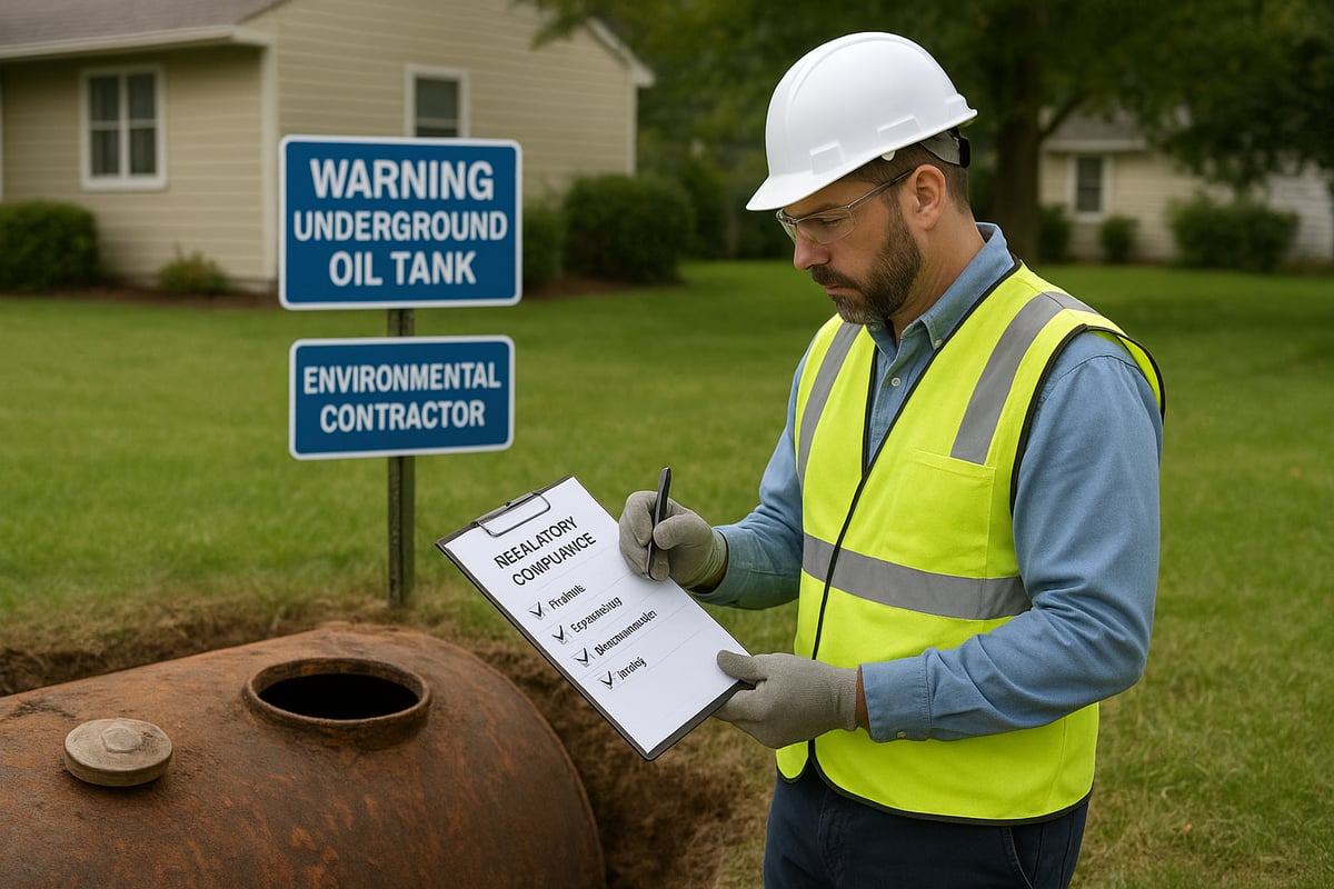 Legal and Regulatory Requirements for Oil Tank Removal in 2025