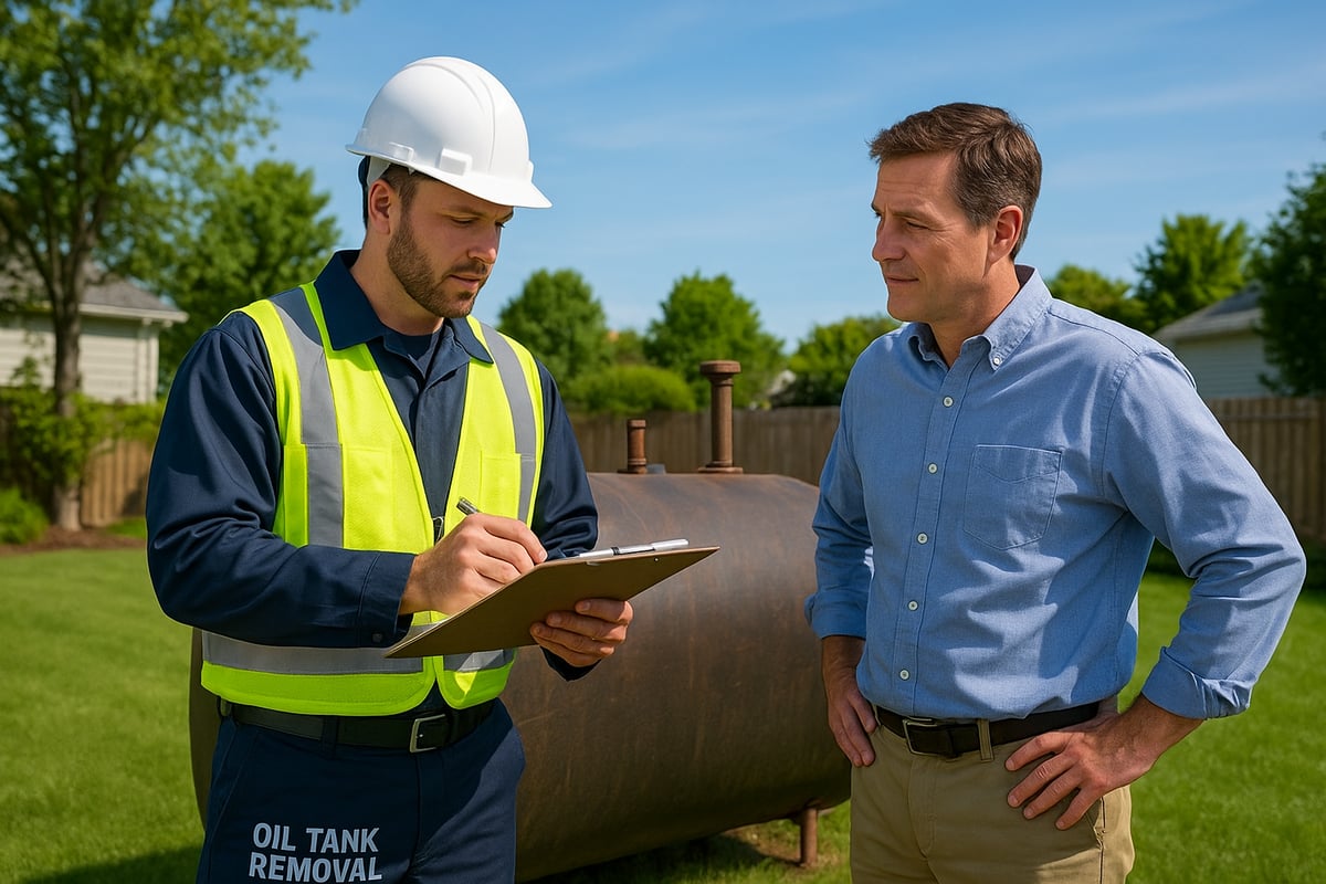 Choosing the Right Oil Tank Removal Professional