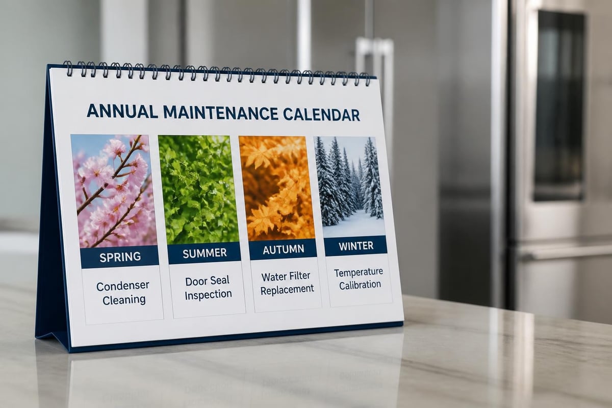 SubZero maintenance schedule