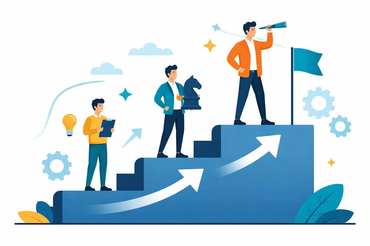 Leadership Workshops: Transforming Teams Through Training 4 Leadership development stages
