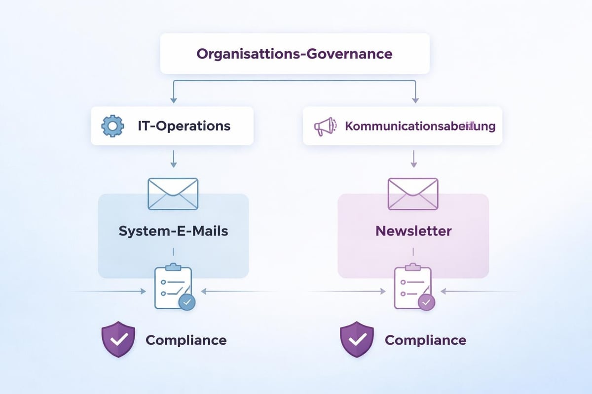 Governance-Struktur E-Mail-Versand
