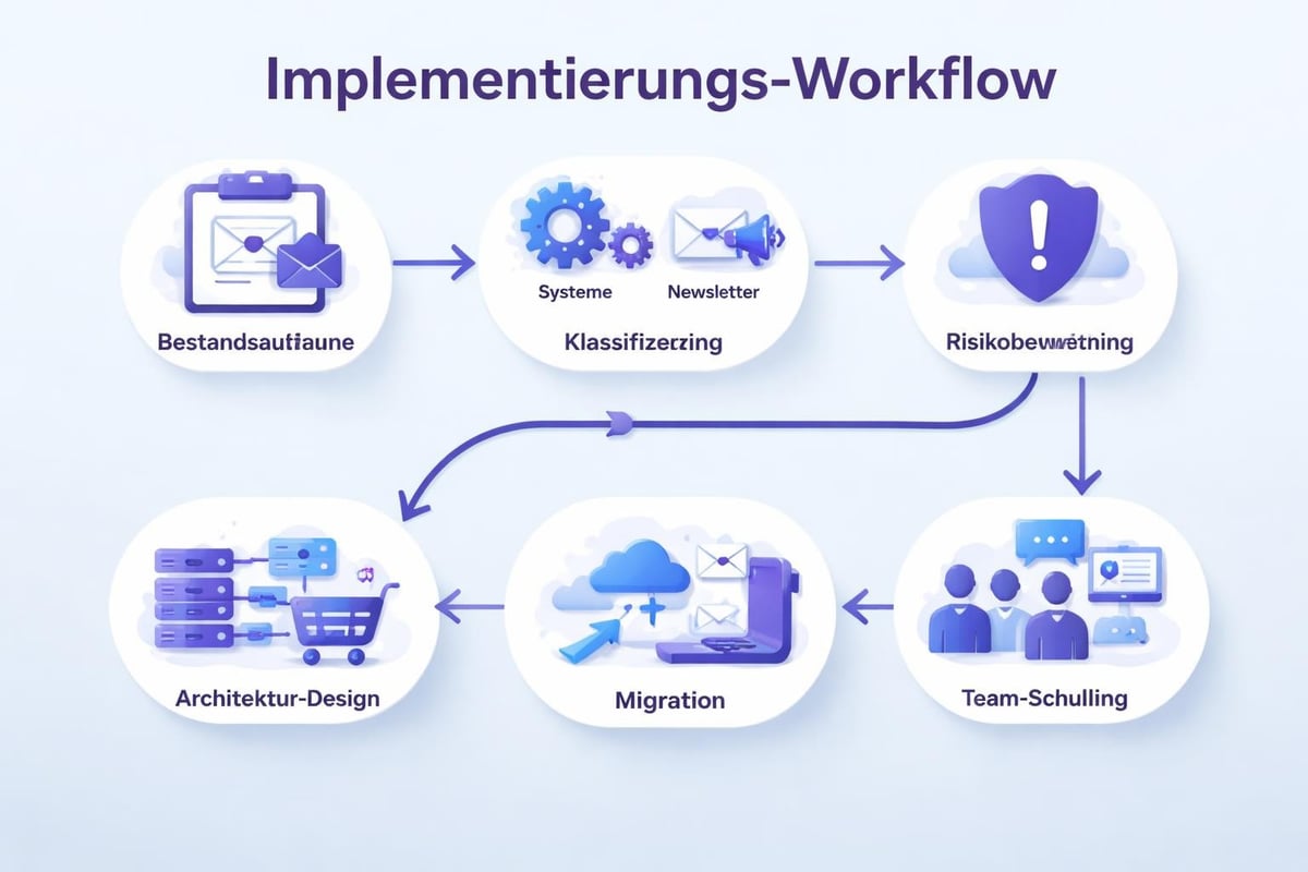 Implementierungsprozess E-Mail-Kategorisierung