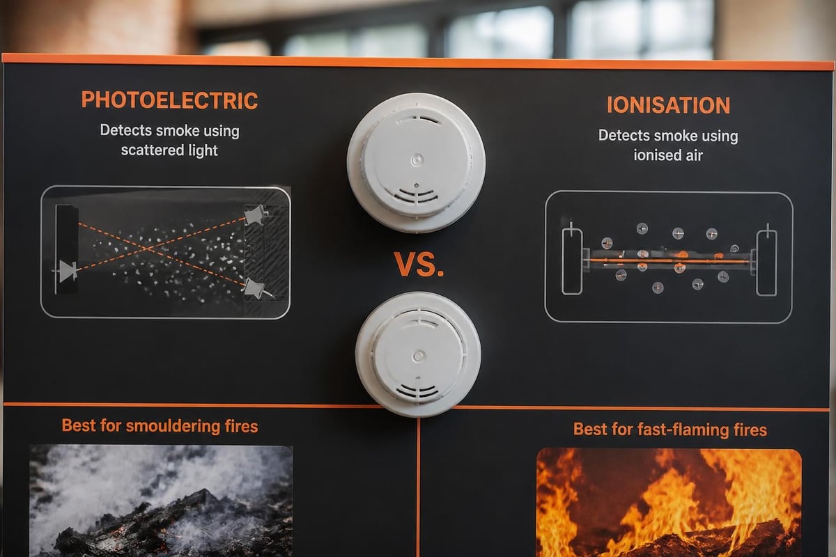 Smoke detection technologies comparison