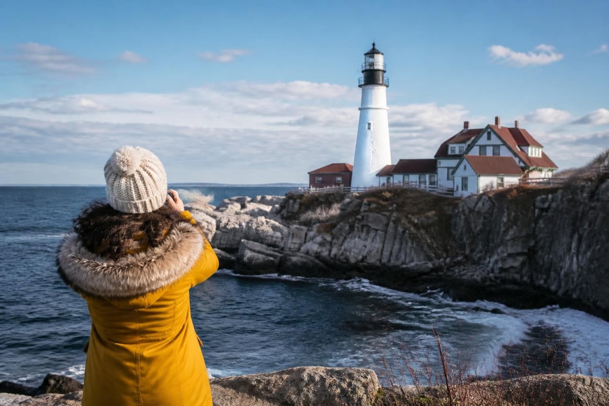 Maine lighthouse exploration