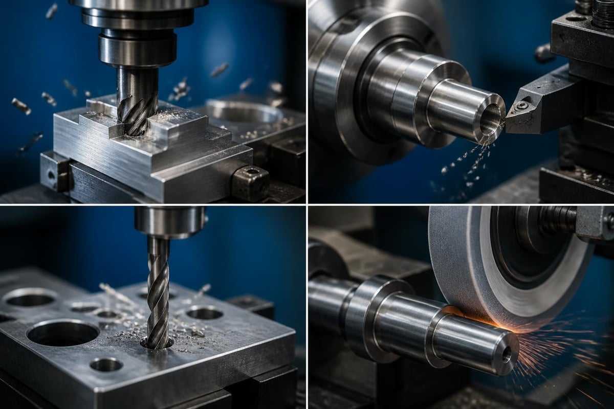 CNC machining processes
