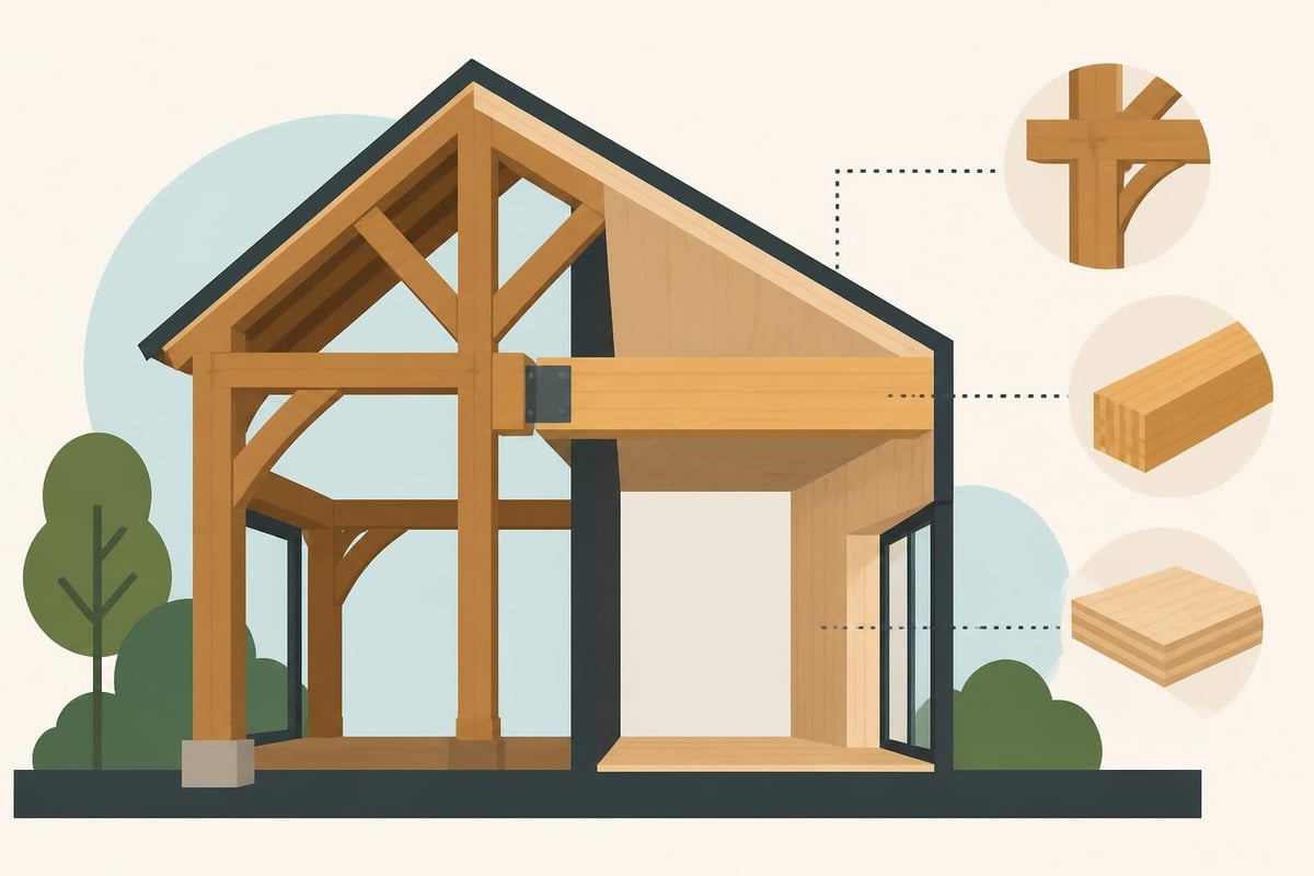 Traditional and engineered timber products