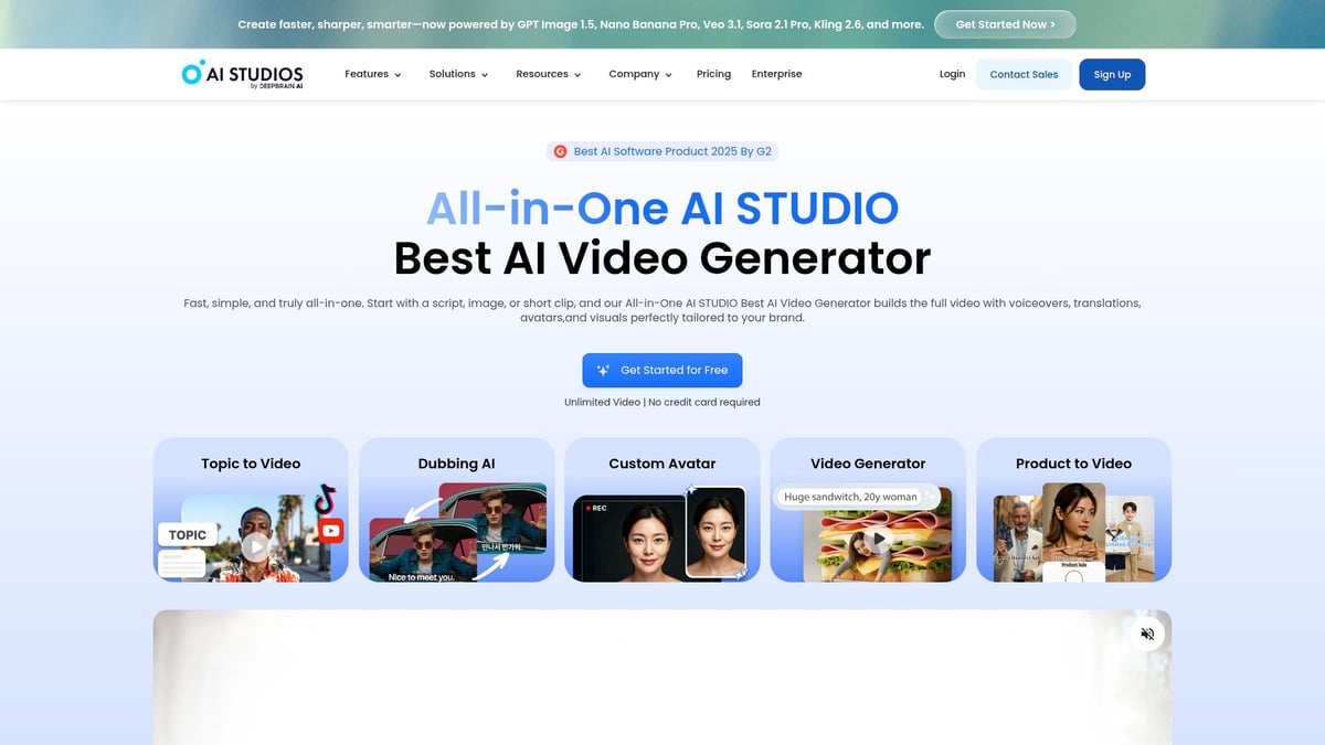 9 Essential Video Making AI Tools to Boost Creativity in 2026 - DeepBrain AI