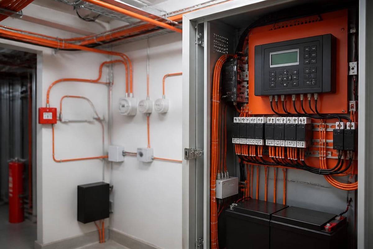 Fire alarm wiring diagram