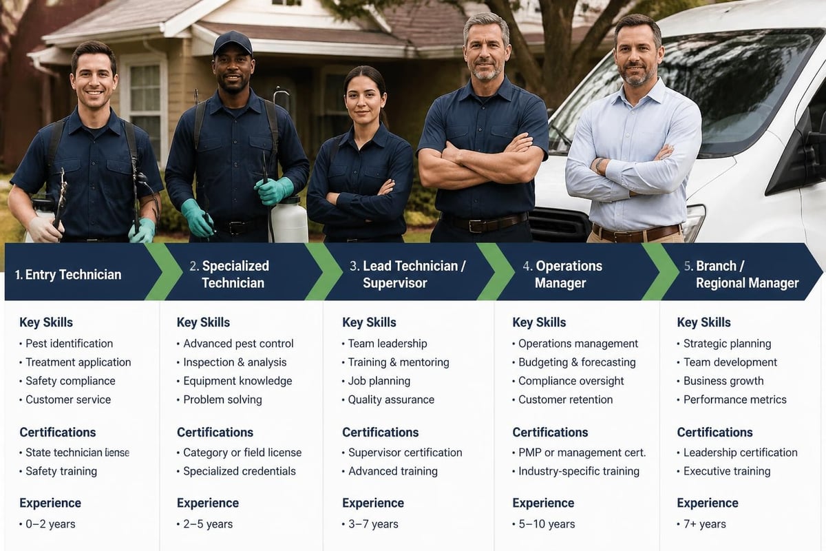 Building an Effective Pest Team for Your Business 3 Pest team career progression