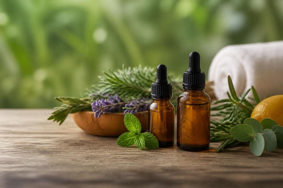 How essential oils mask human scent and trigger mosquito avoidance
