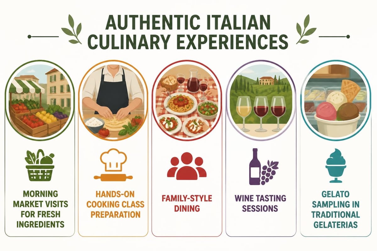 Italian food experience journey