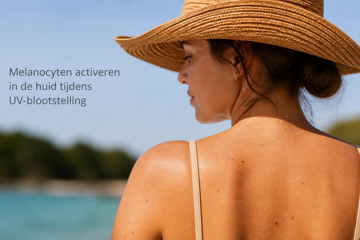 Huidlagen en melanineproductie