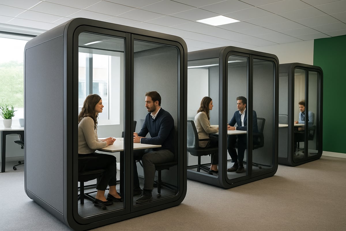 Key Benefits of Office Meeting Pods for Modern Workspaces