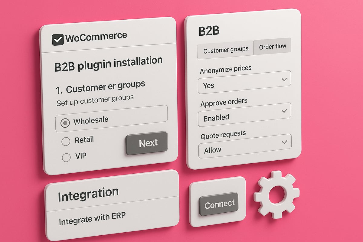 Steg-för-steg: Så implementerar du ett B2B-plugin i WooCommerce