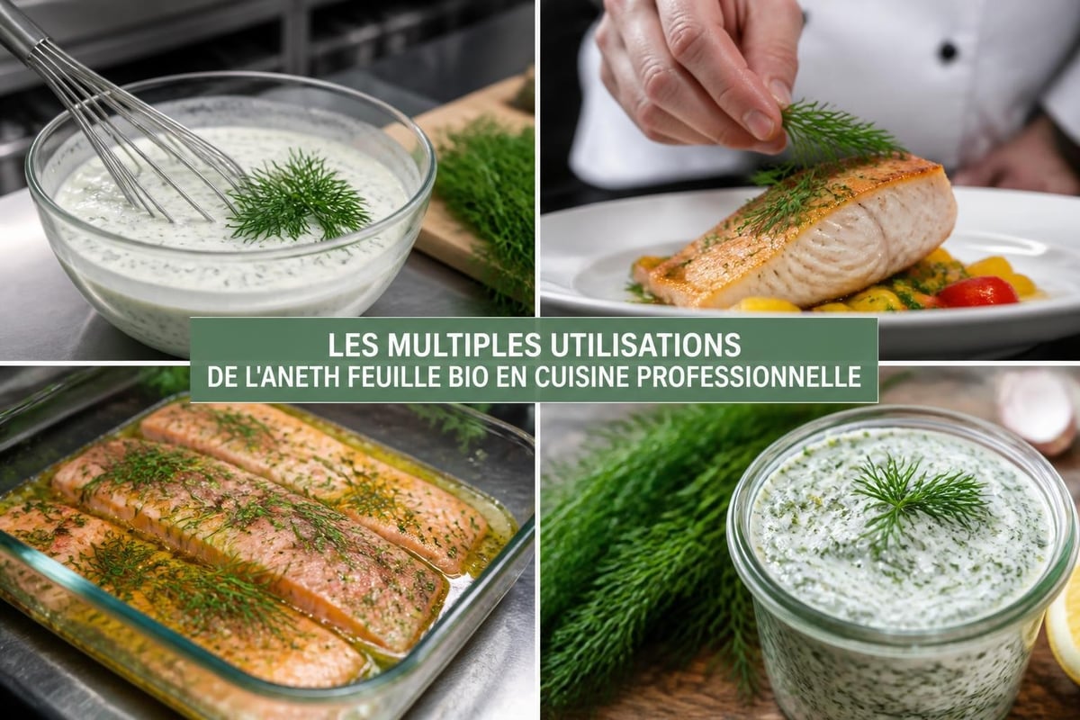 Utilisations culinaires aneth