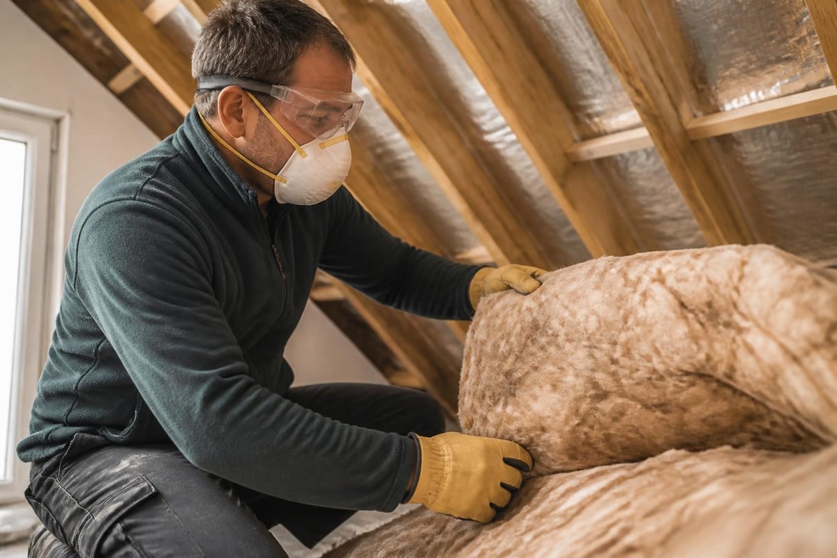 Safe earth wool handling