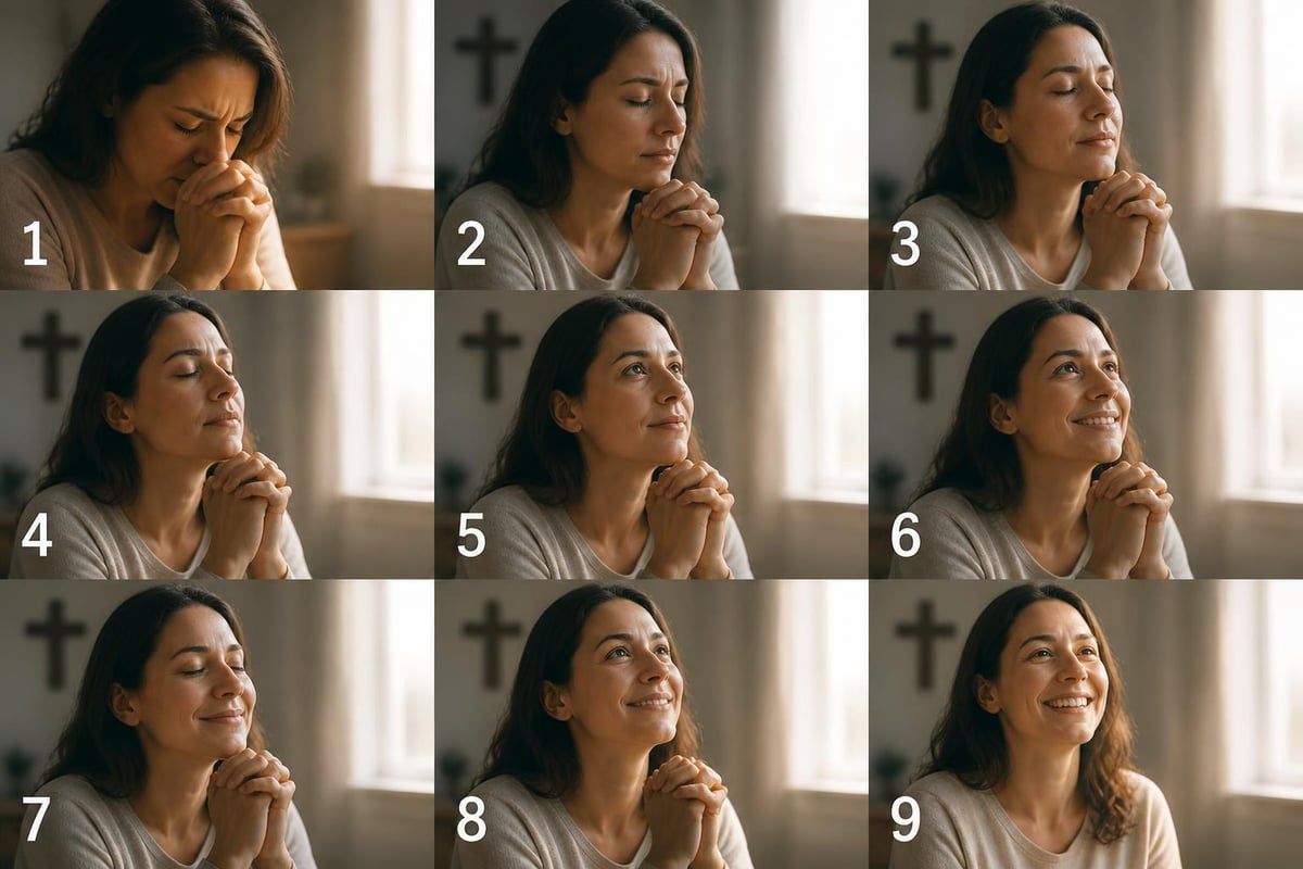 Nine-day surrender prayer journey