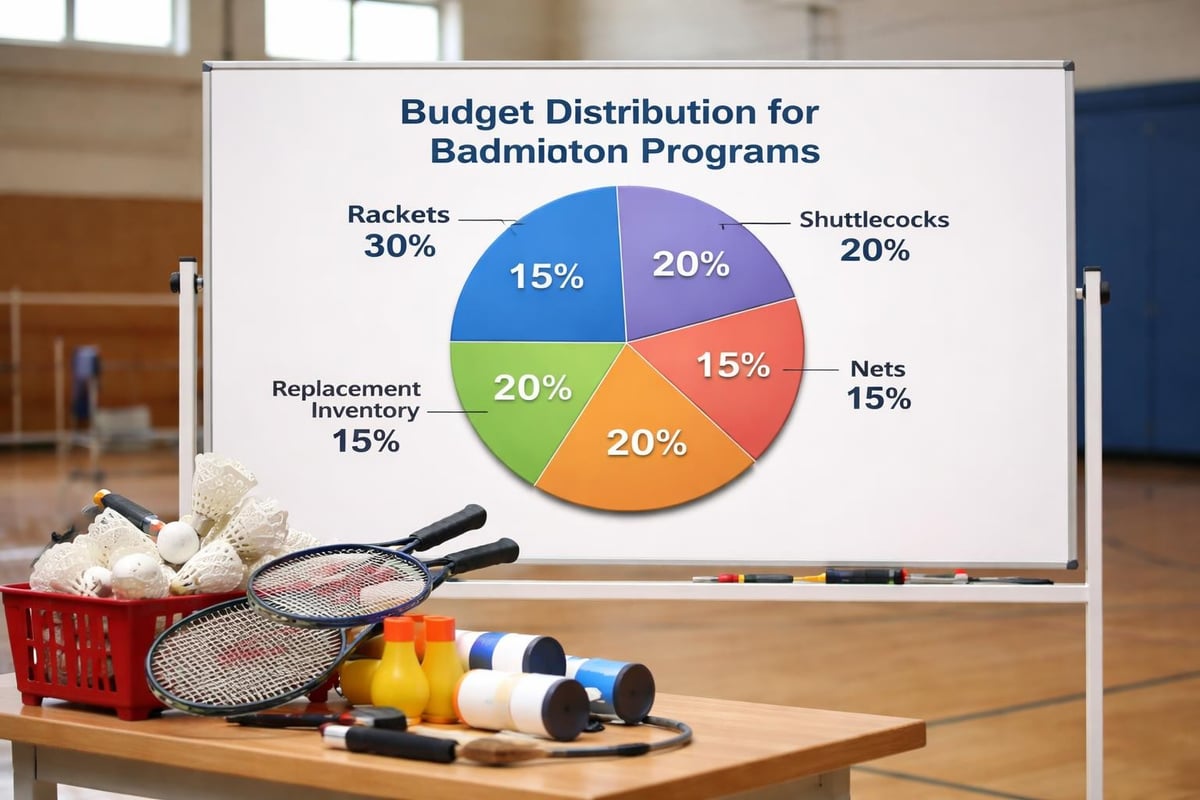 Badminton equipment budget allocation