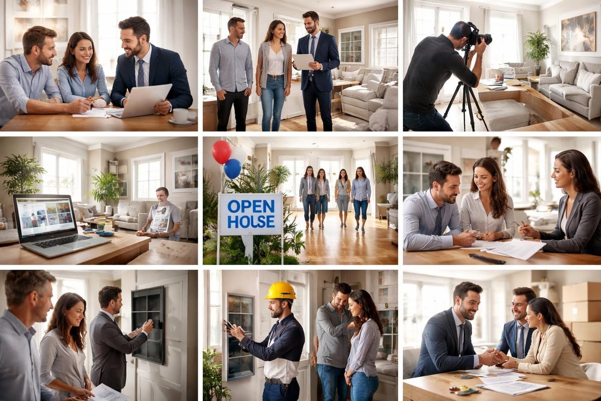 Realtor selling process stages