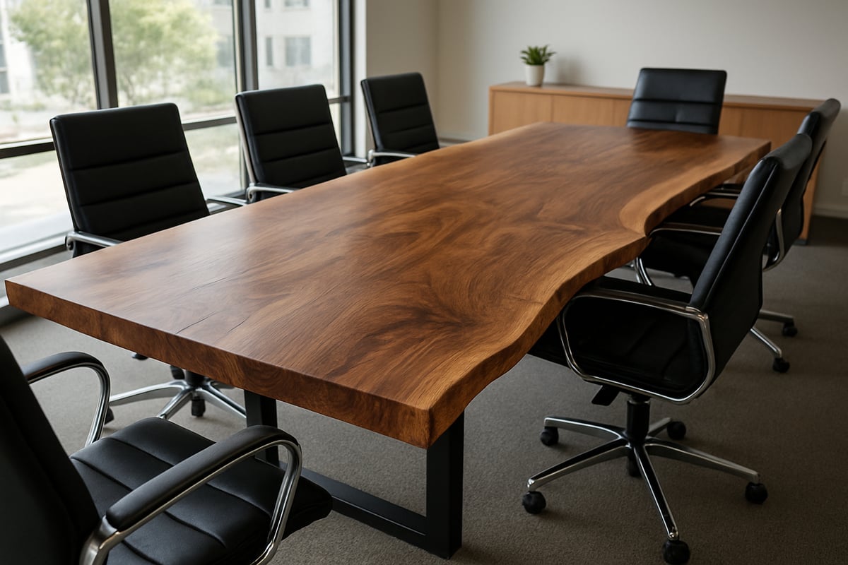 Benefits of Choosing a Live Edge Conference Table