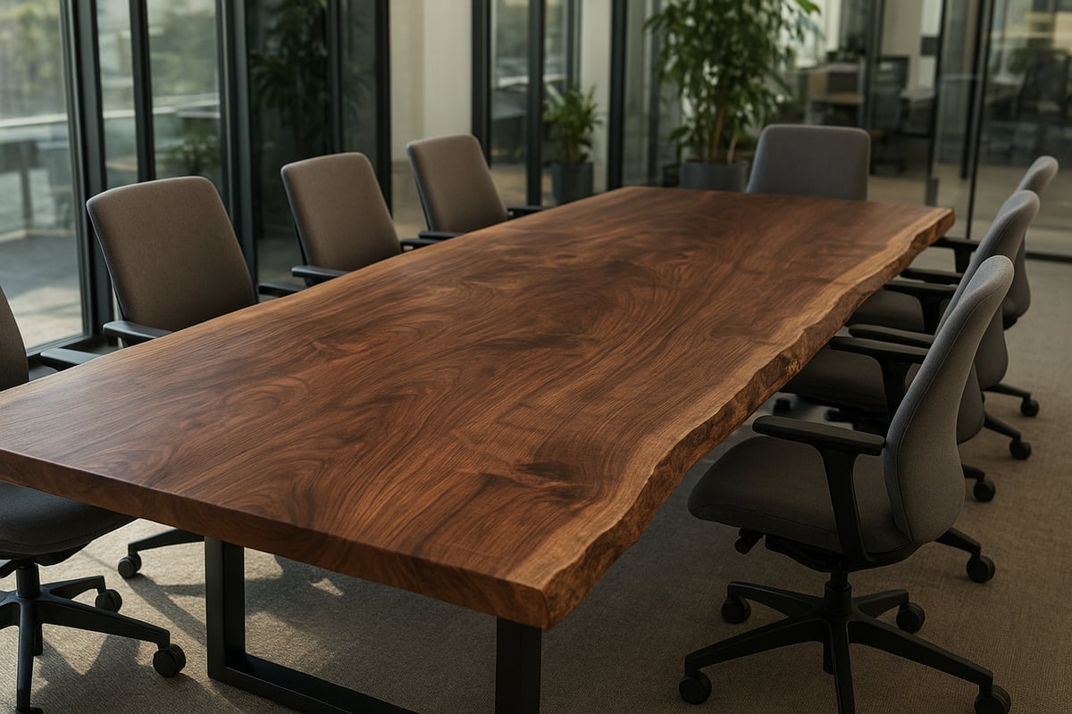 What is a Live Edge Conference Table?
