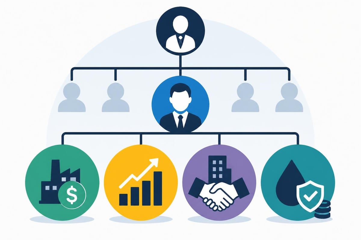 Corporate finance responsibilities