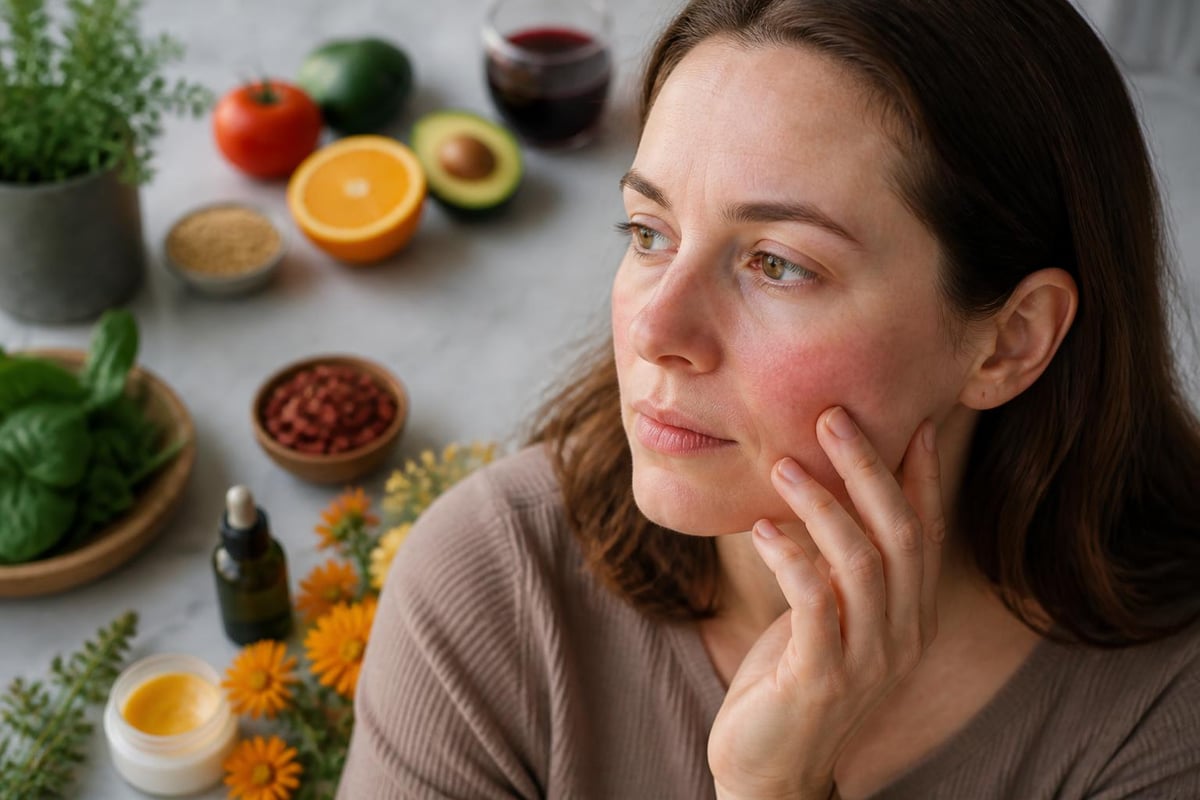 Rosacea triggers and natural treatment options