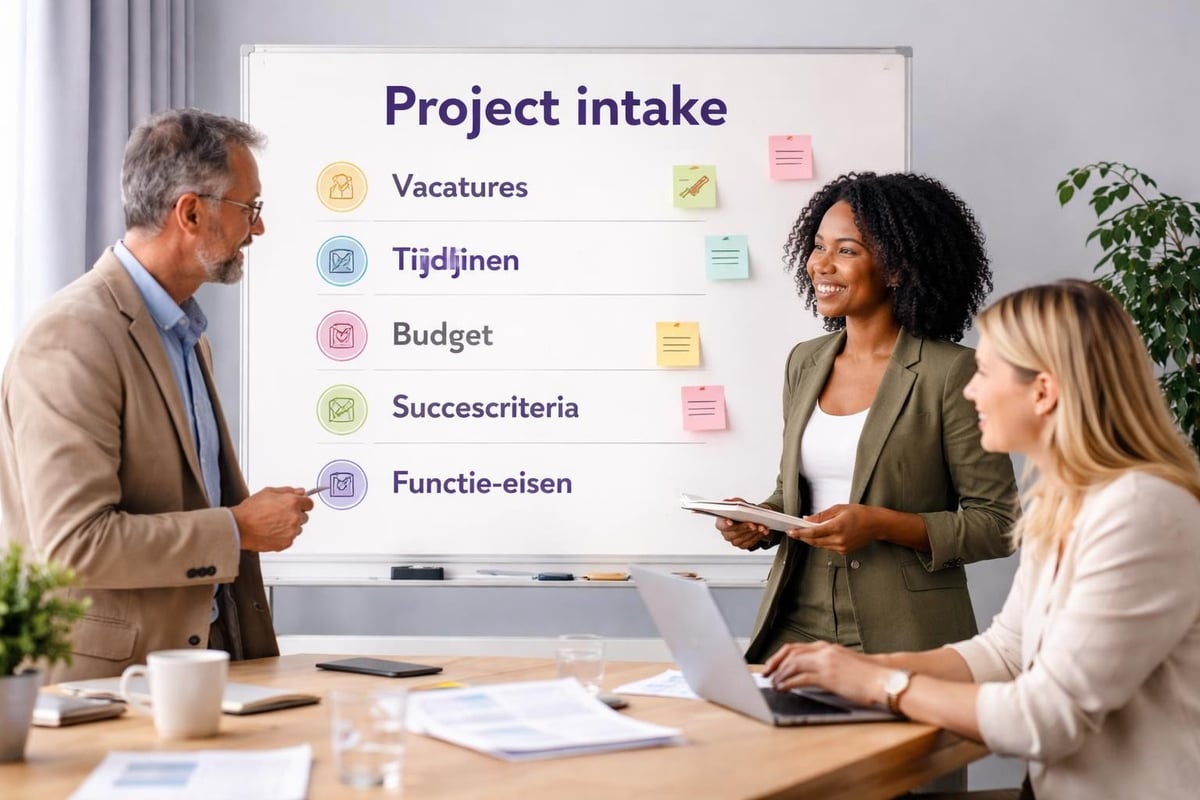 Recruitment project planning