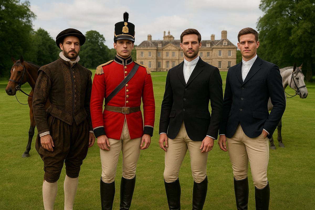 The History of Men’s Breeches: From Aristocracy to Arena
