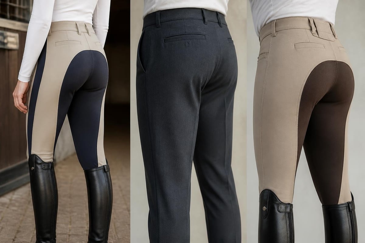 Technical features of riding pants