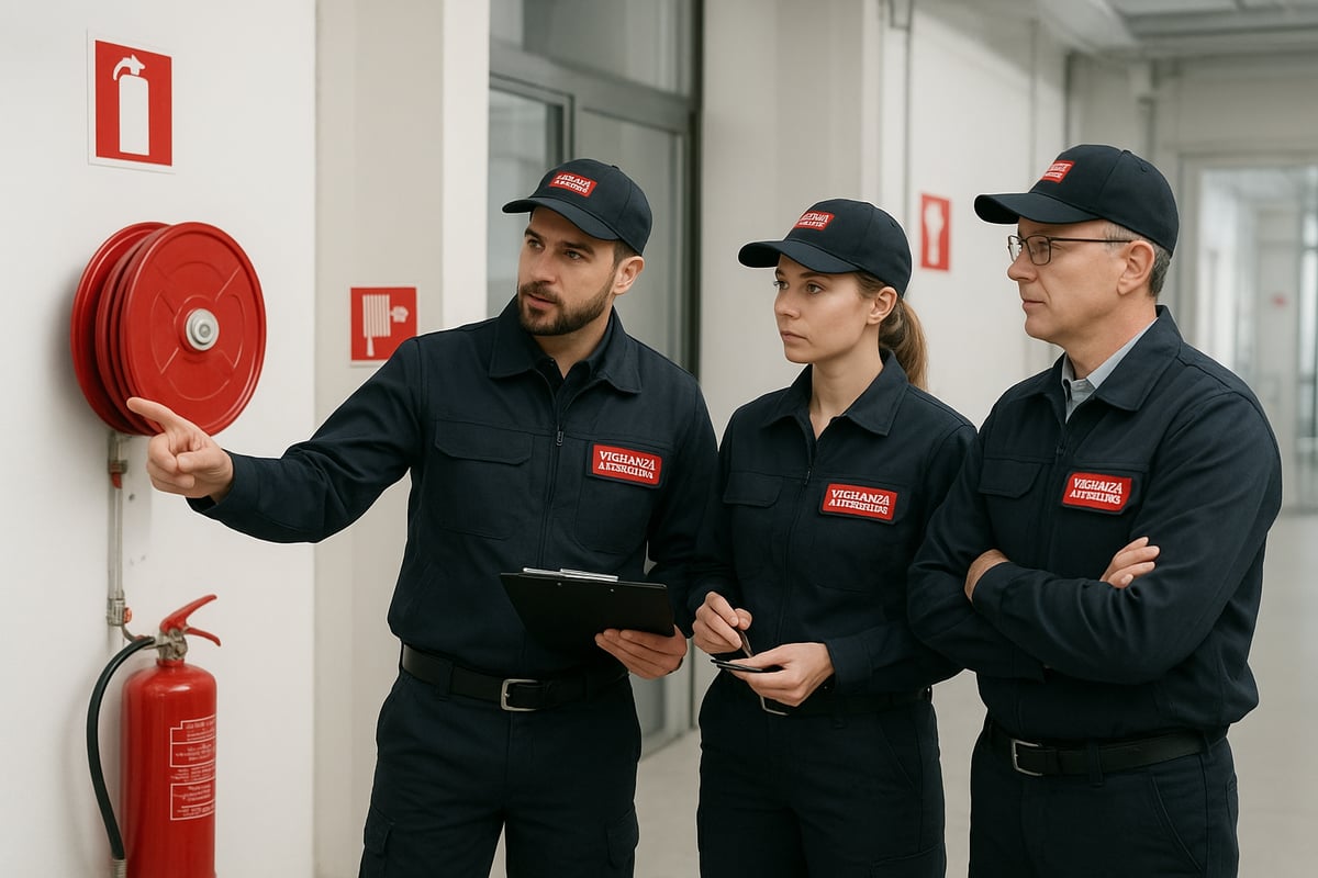 Come Funziona un Servizio di Vigilanza Antincendio: Fasi e Procedure