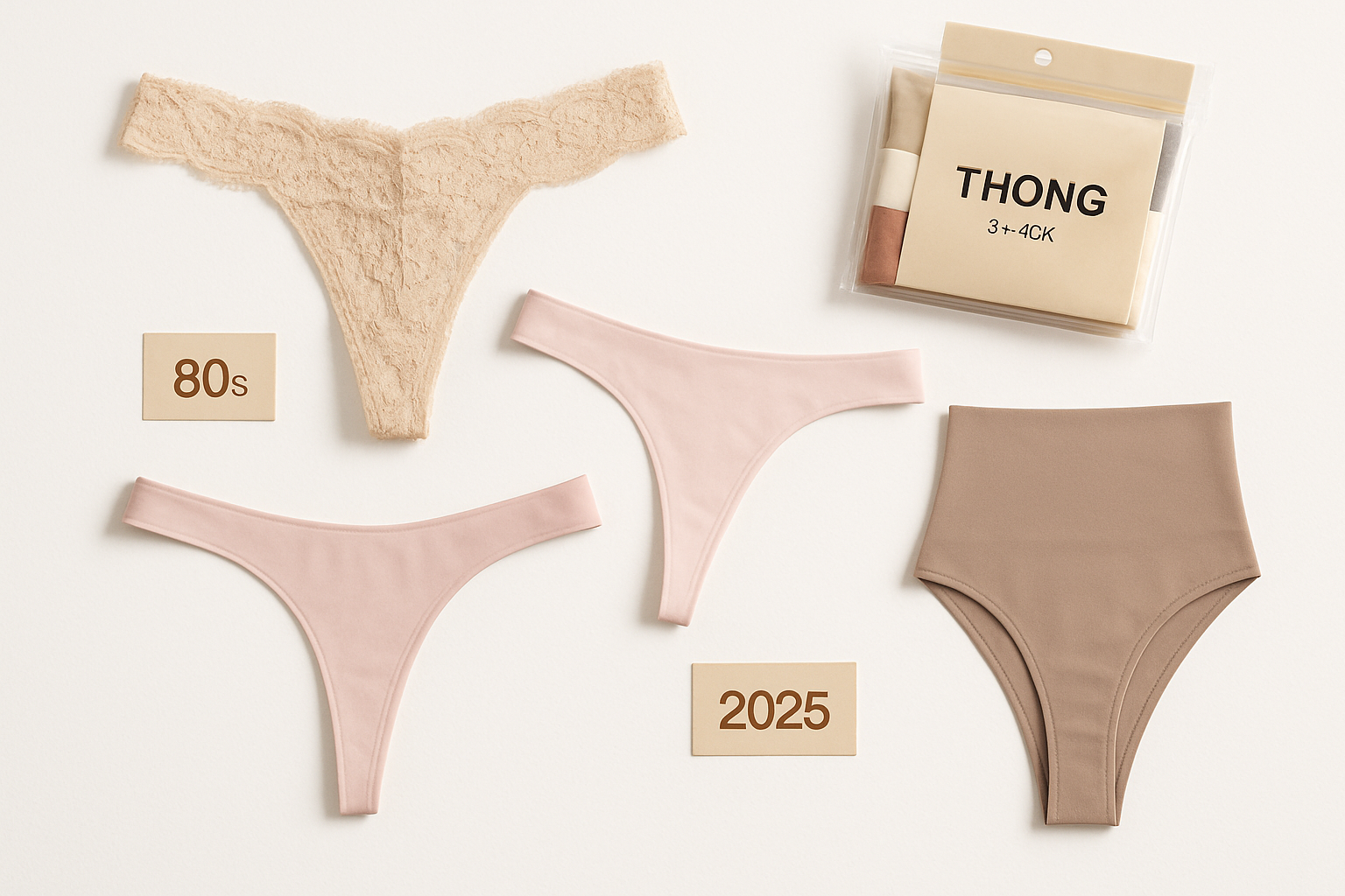 The Evolution of Thong Panties: Past to Present
